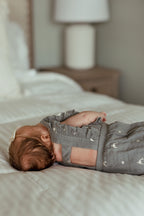 Moonstone Dolphin | Organic Muslin Ruffle Bodysuit