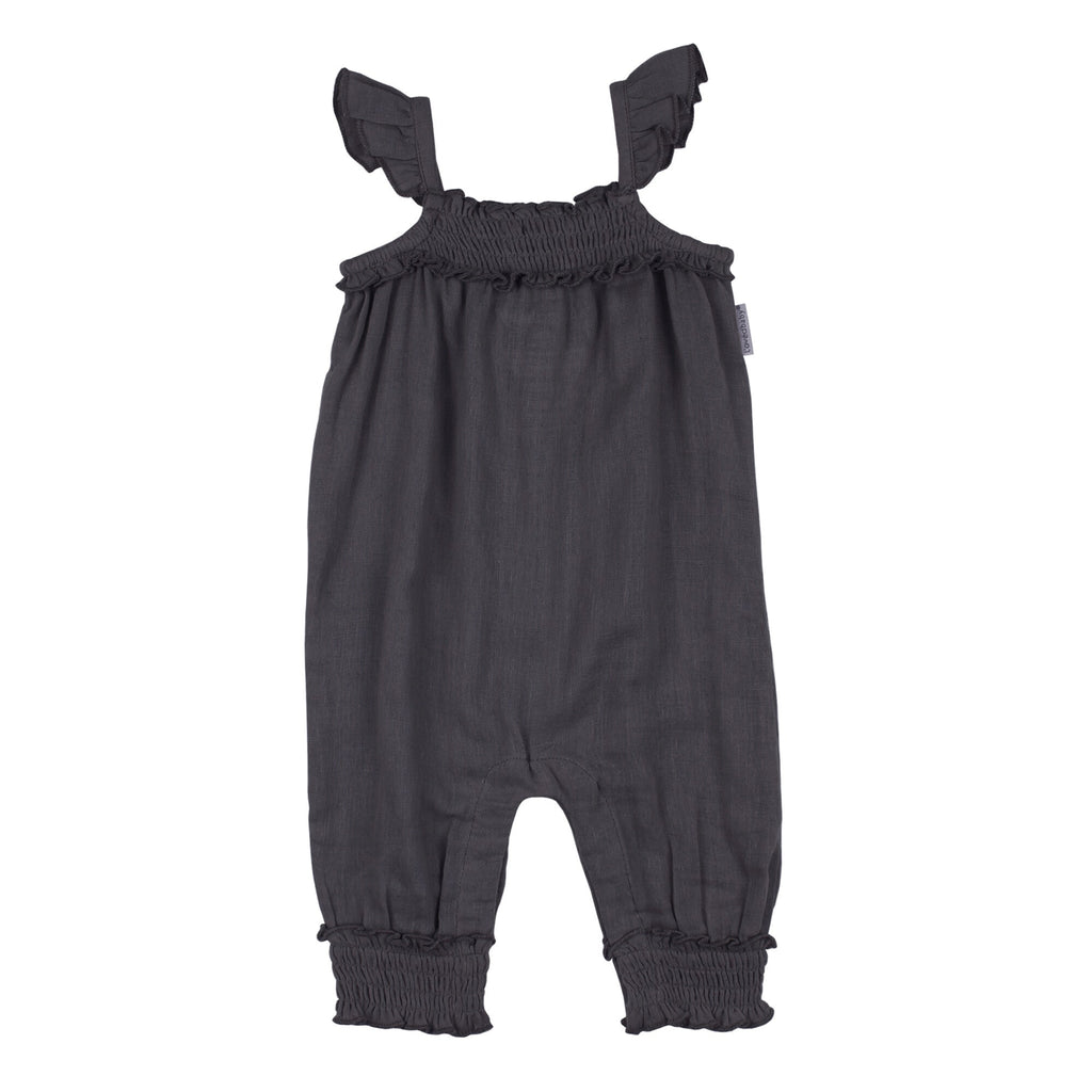 Chia Seed | Organic Muslin Sleeveless Romper