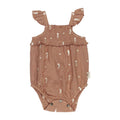 Adobe Seahorse | Organic Muslin Sleeveless Bodysuit