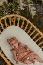 Adobe Seahorse | Organic Muslin Sleeveless Bodysuit