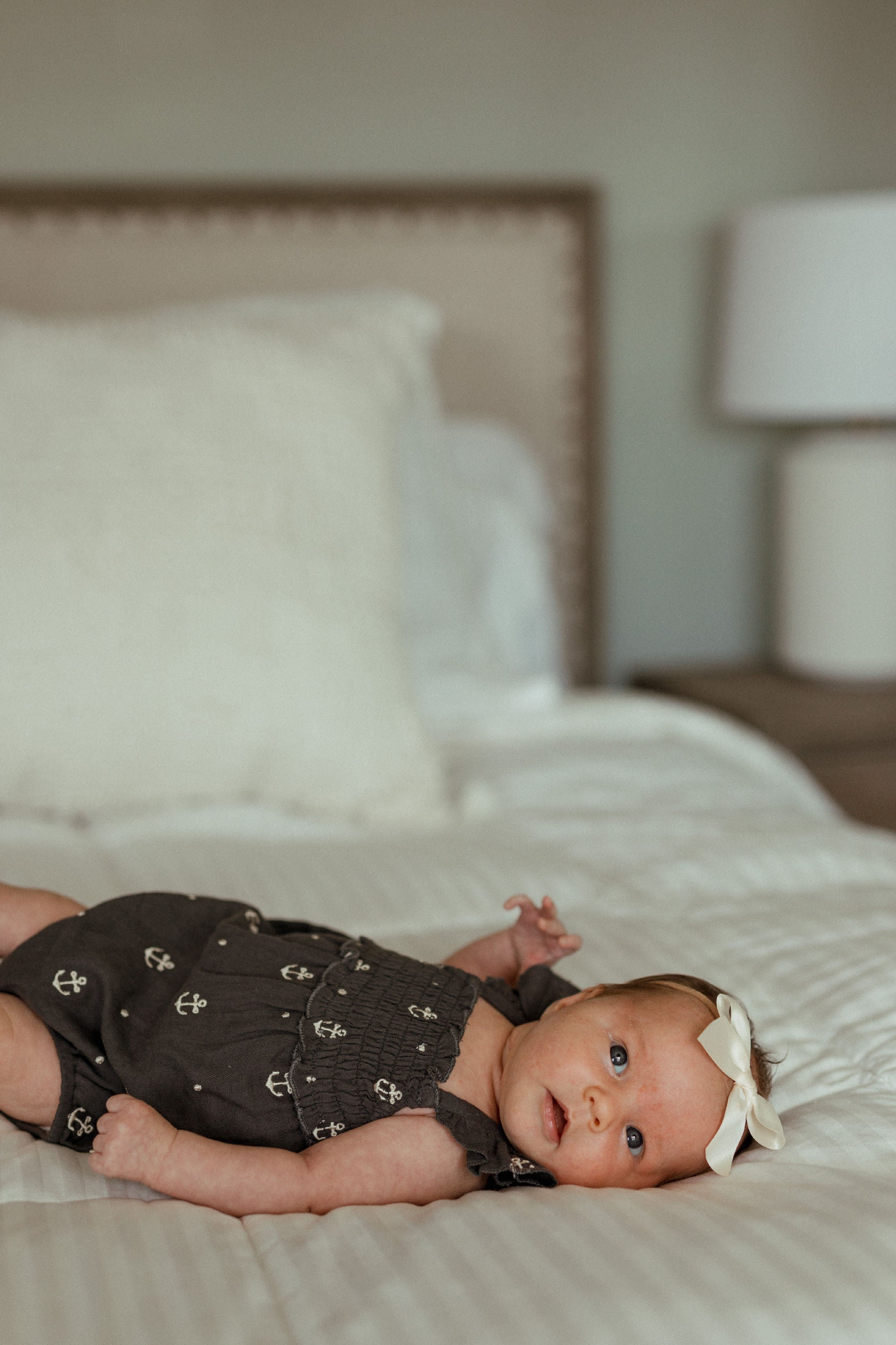 Chia Anchor | Organic Muslin Sleeveless Bodysuit