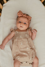 Oatmeal Sailboat | Organic Muslin Sleeveless Bodysuit