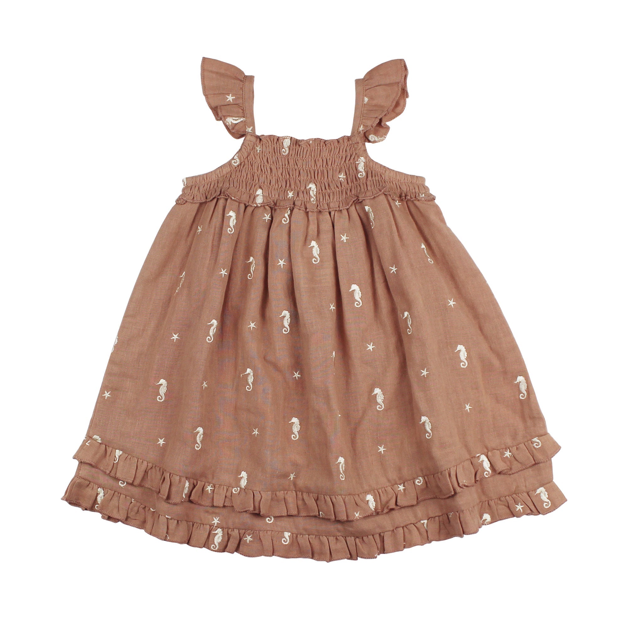Adobe Seahorse | Organic Muslin Summer Dress