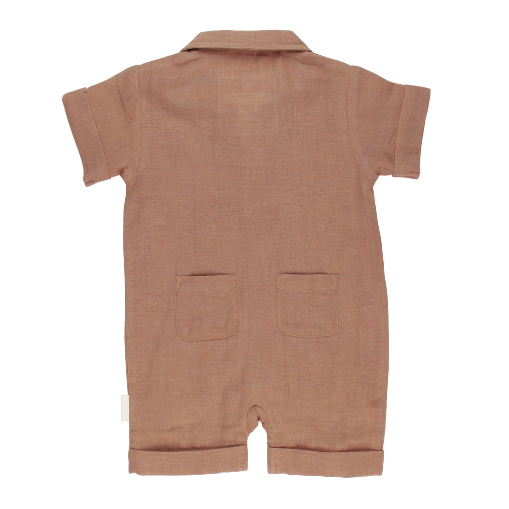 Adobe | Organic Muslin S/Sleeve Coverall