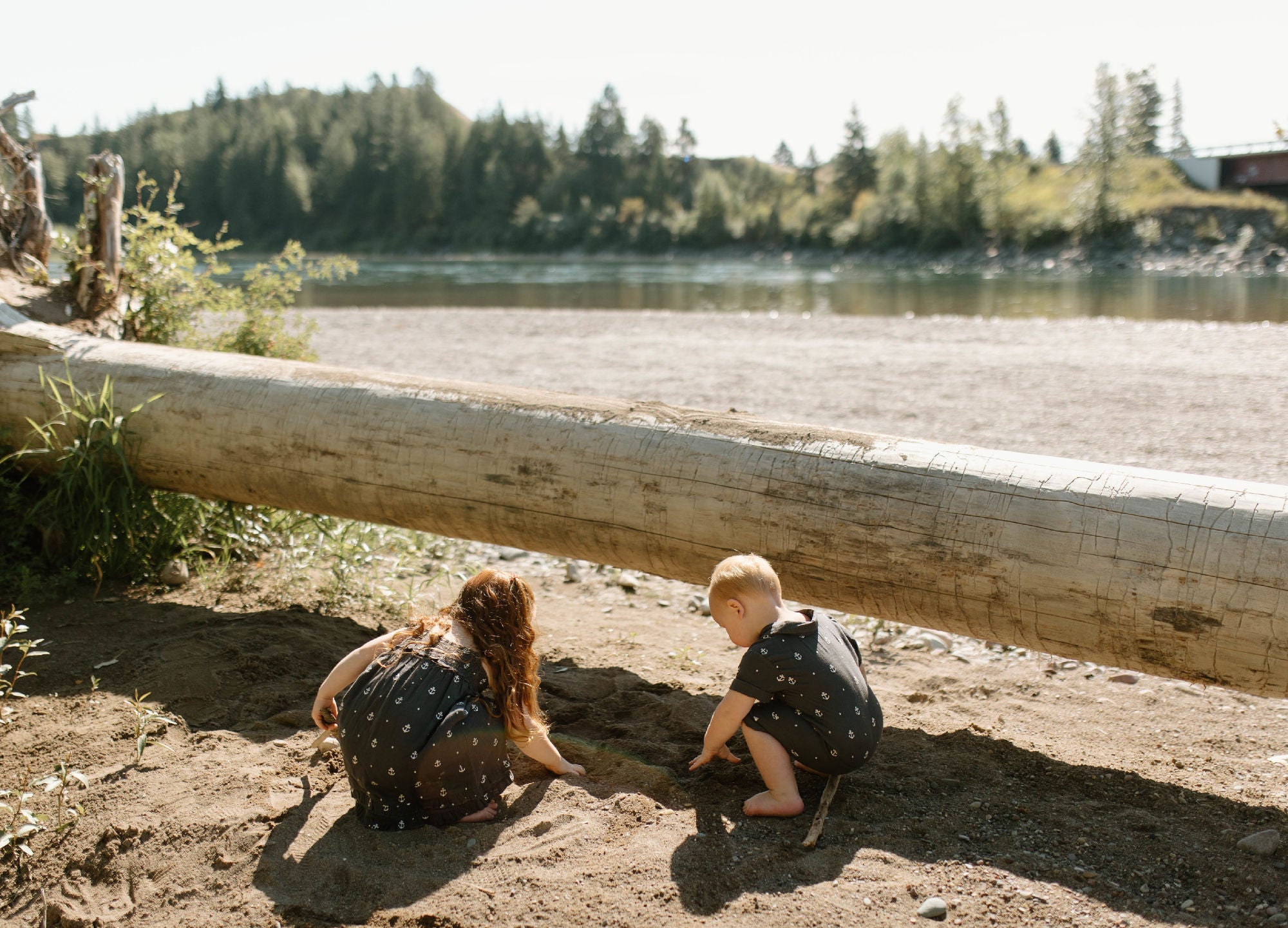 Chia Anchor | Organic Muslin S/Sleeve Coverall