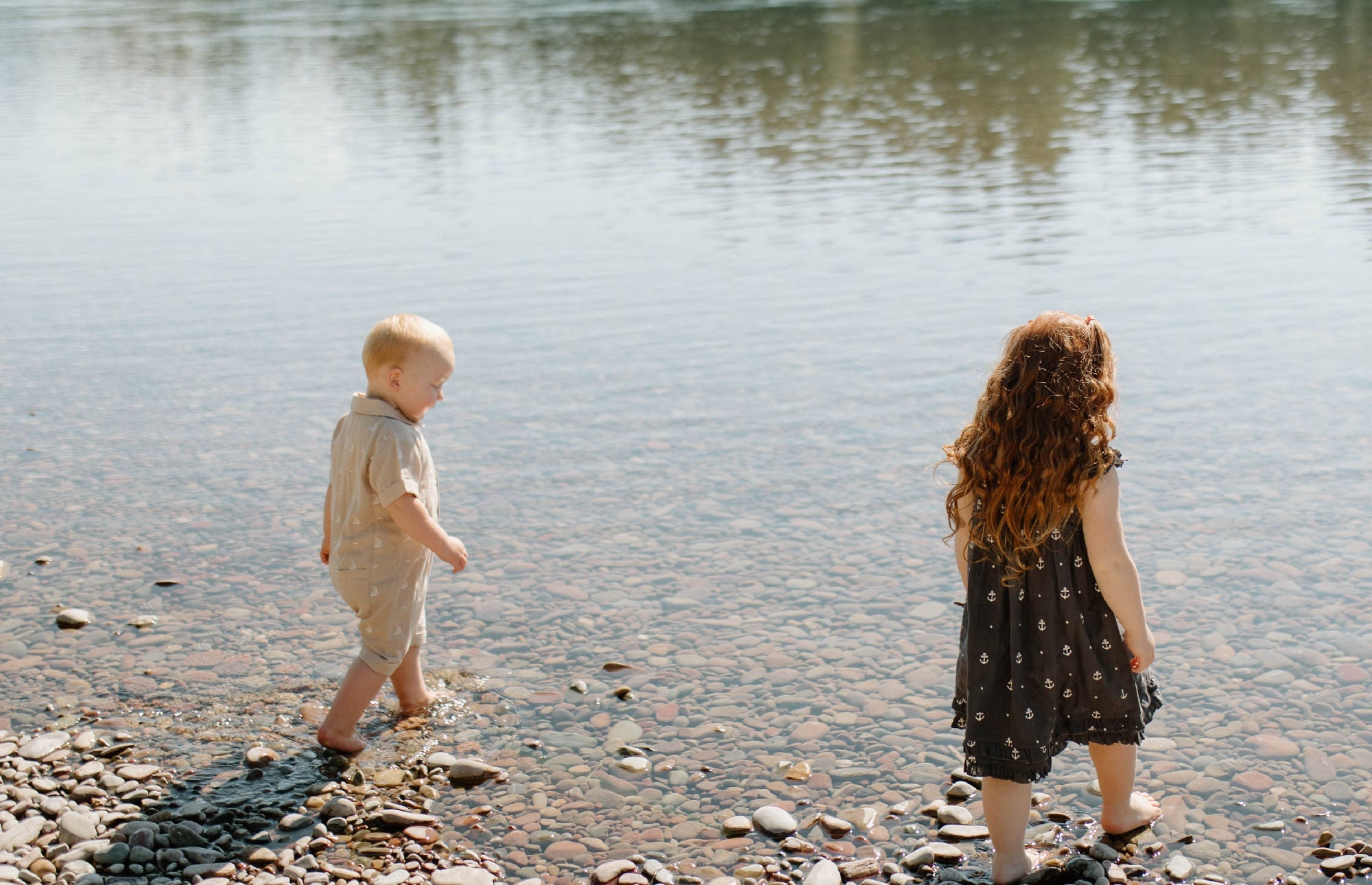 Oatmeal Sailboat | Organic Muslin S/Sleeve Coverall