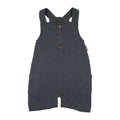 Chia Seed | Organic Cuffed Muslin Overall