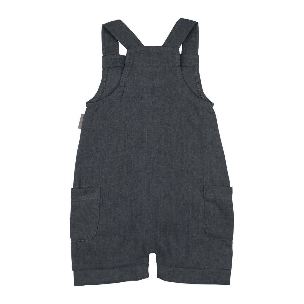 Chia Seed | Organic Cuffed Muslin Overall