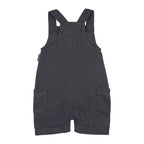Chia Seed | Organic Cuffed Muslin Overall