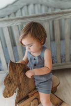 Moonstone | Organic Cuffed Muslin Overall
