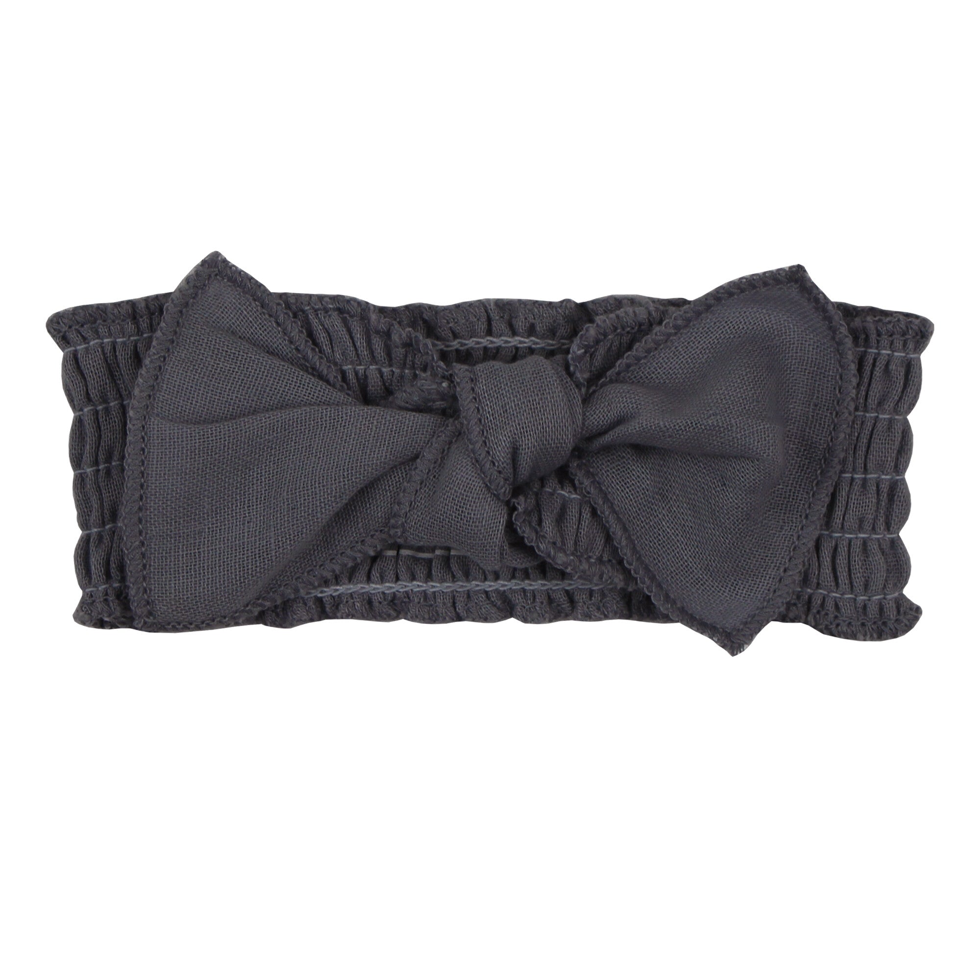 Chia Seed | Organic Muslin Smocked Headband