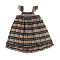 Adobe Chia Plaid | Organic Muslin Summer Dress