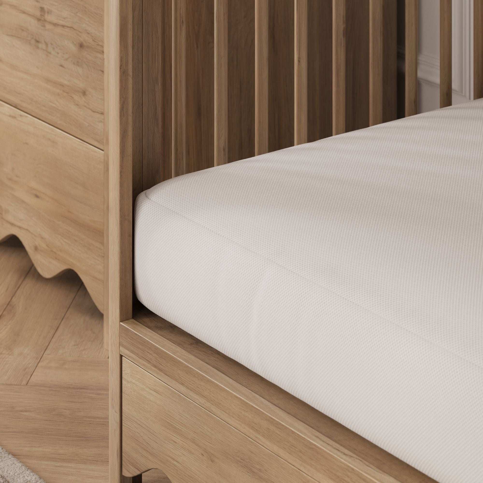 Breathable 2-Stage Crib Mattress