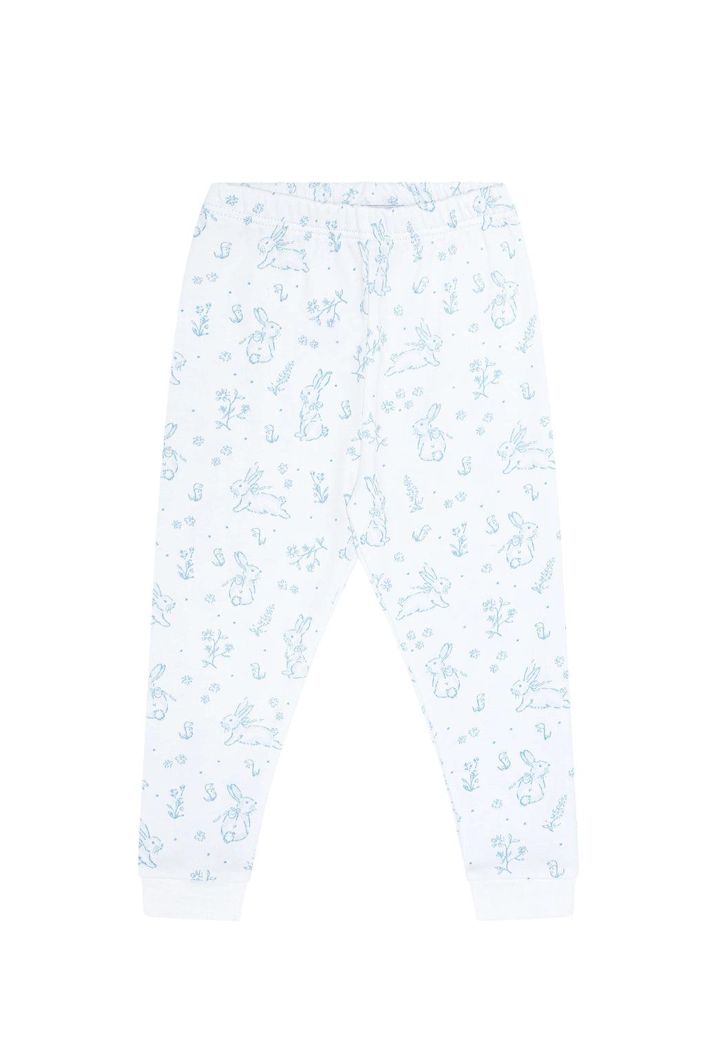 Blue Bunny Toile Pajama