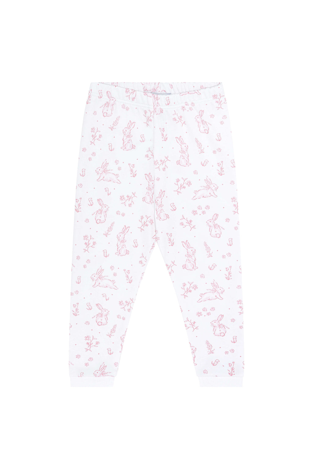 Pink Bunny Toile Pajama