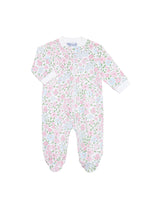 English Garden Zipper Footie
