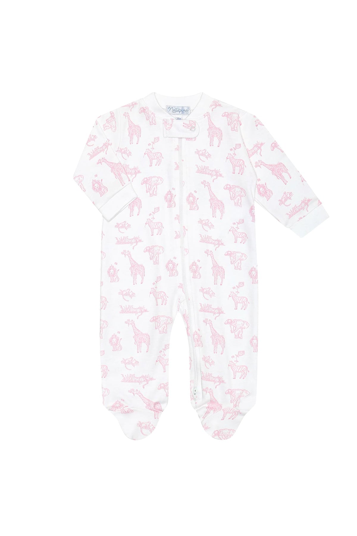 Safari Zipper Footie