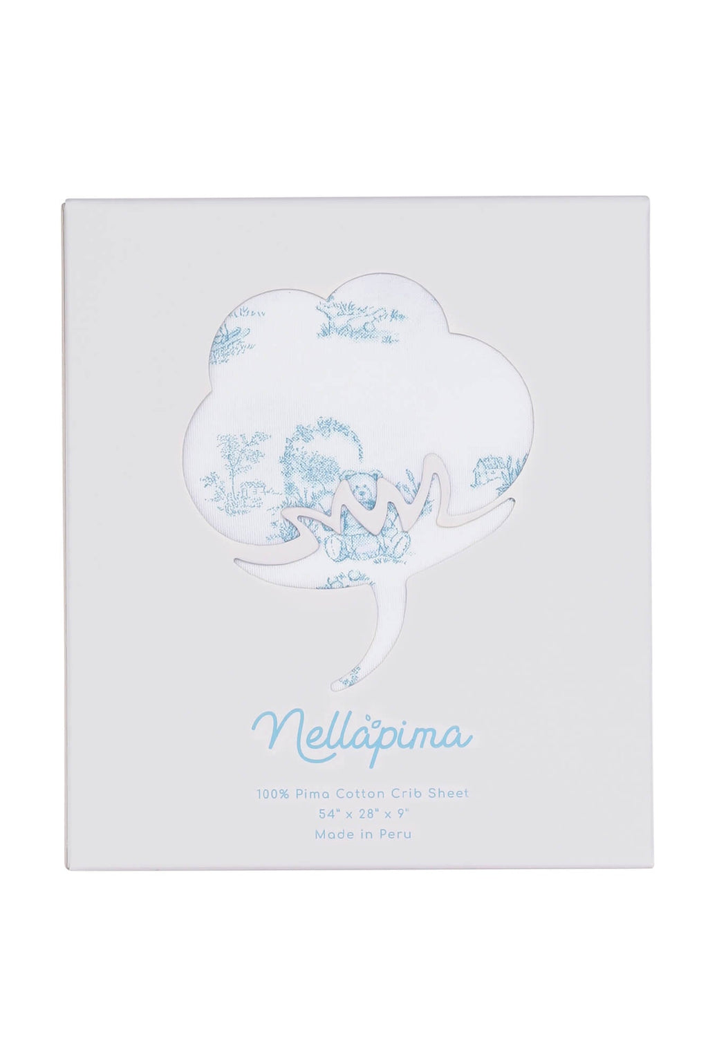 Toile Baby Crib Sheets
