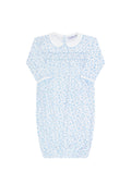 Cheetah Print Smocked Gown