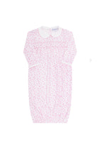 Cheetah Print Smocked Gown