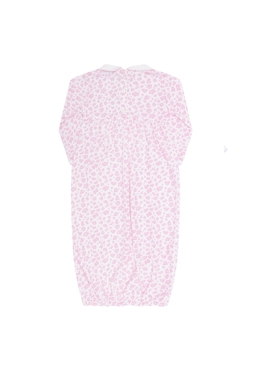 Cheetah Print Smocked Gown
