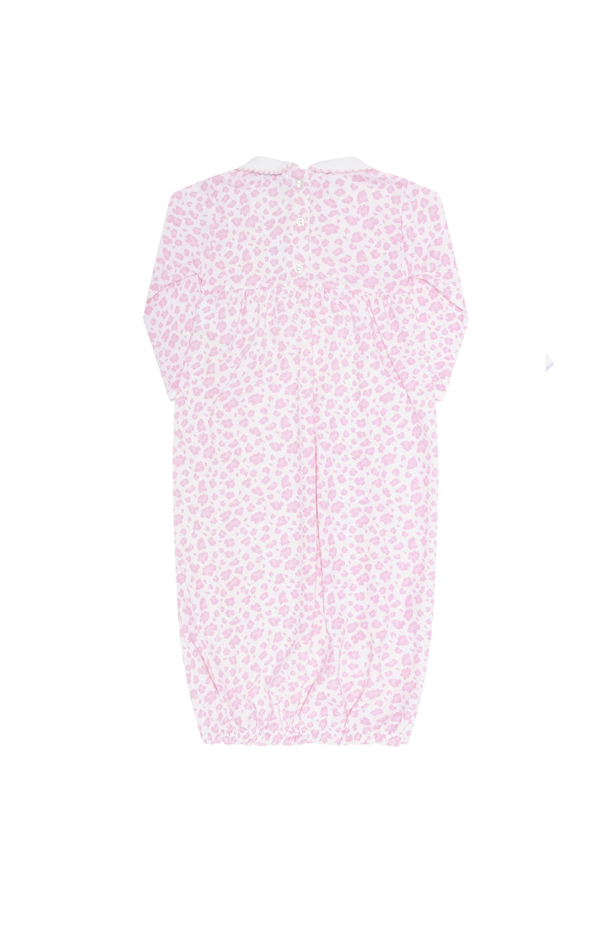 Cheetah Print Smocked Gown