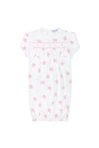 Stars Print Smocked Gown