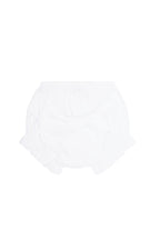 White Baby Bow Bloomer