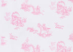 Toile Zipper Footie