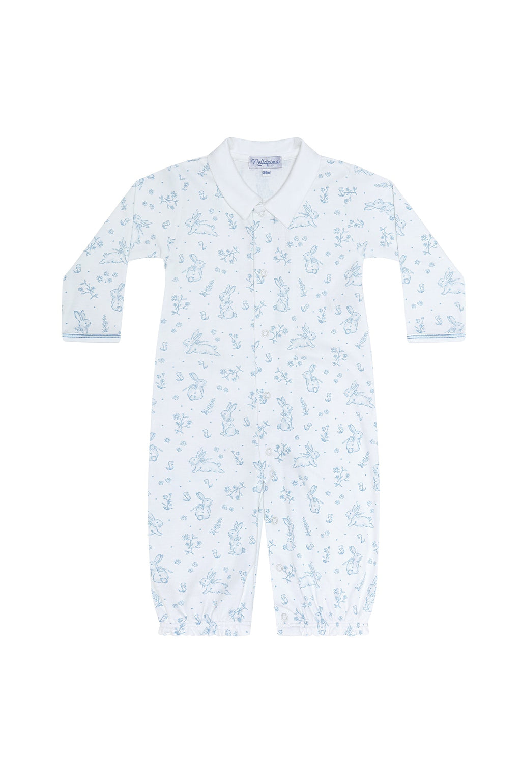 Vestido convertidor con estampado de conejitos (toile)
