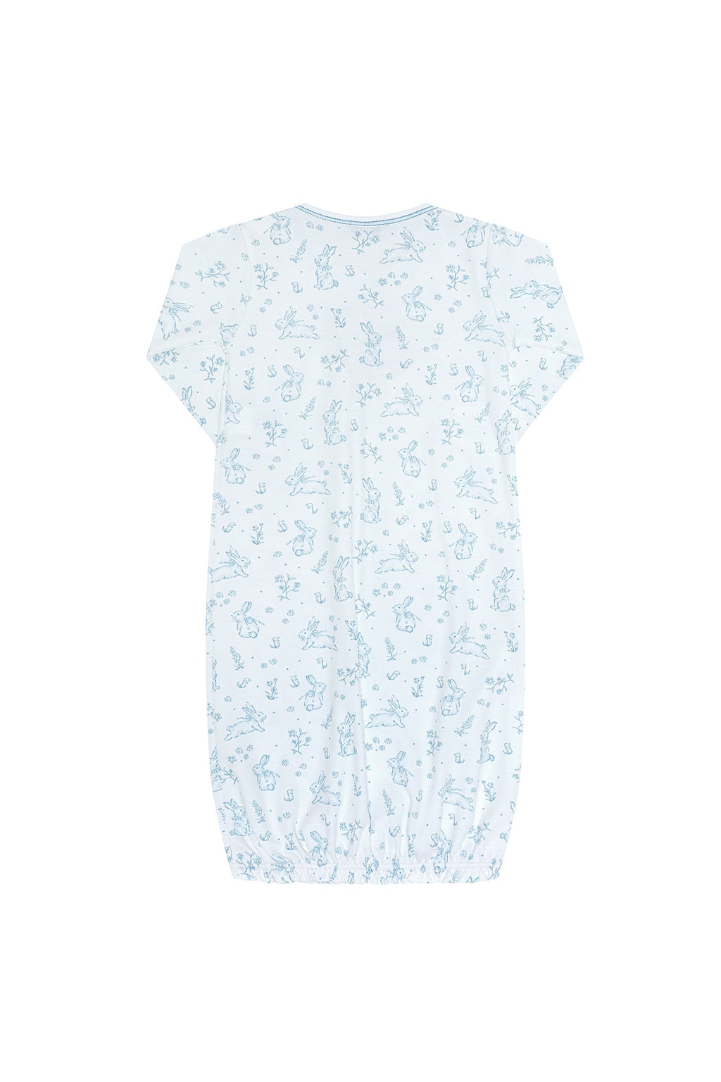 Blue Bunny Toile Gown