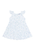 Bunny Toile Ruffle Dress