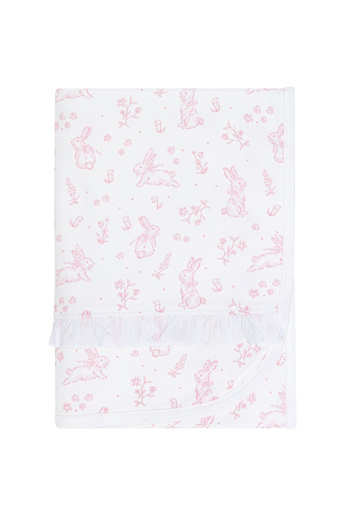Bunny Toile Blanket