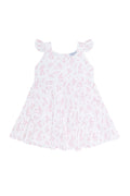 Bunny Toile Ruffle Dress