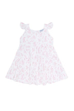 Bunny Toile Ruffle Dress