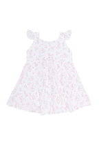 Bunny Toile Ruffle Dress