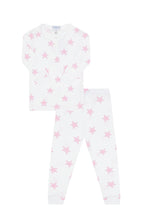 Pink Stars Print Pajama