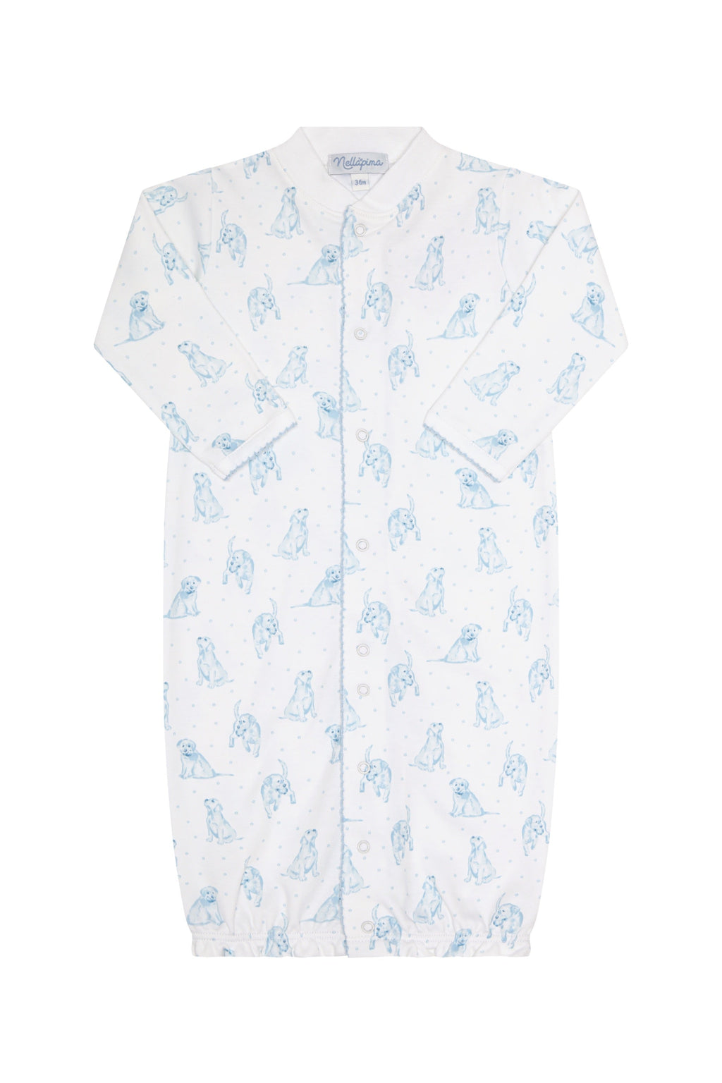 Puppy Love Print Converter Gown