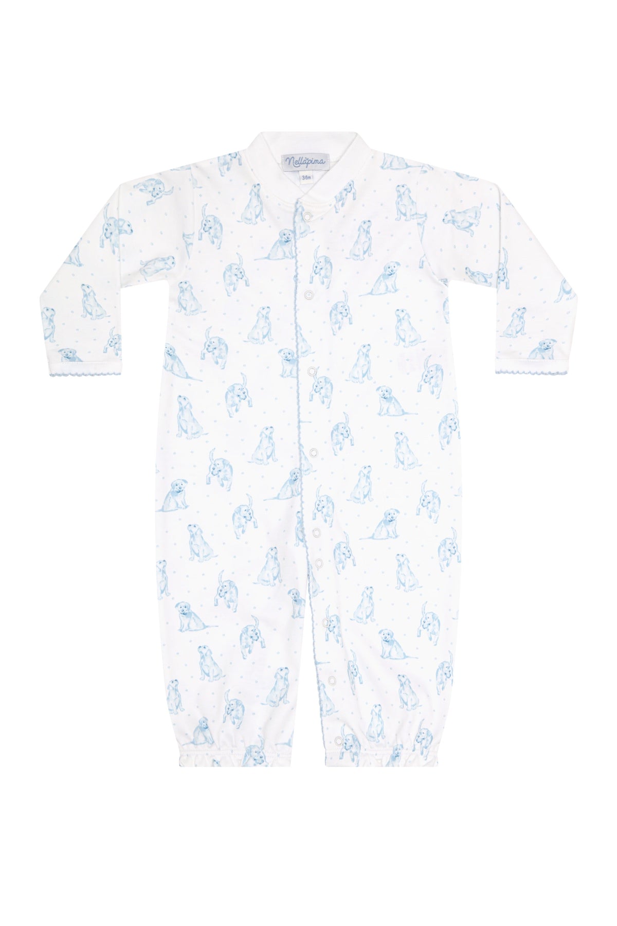 Puppy Love Print Converter Gown