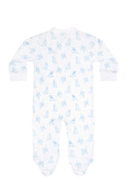 Puppy Love Print Zipper Footie