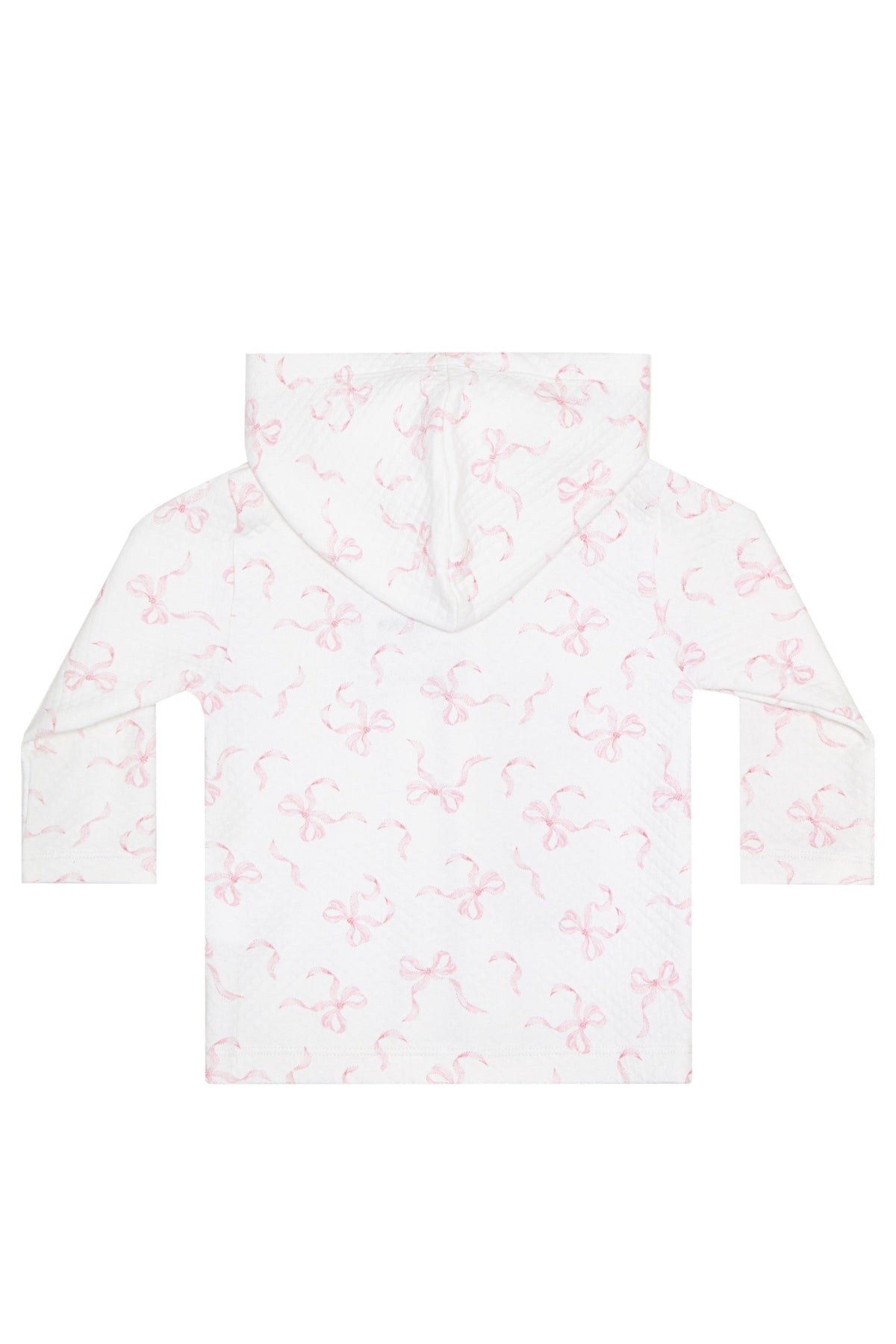 Charming Bows Print Jacquard Jacket