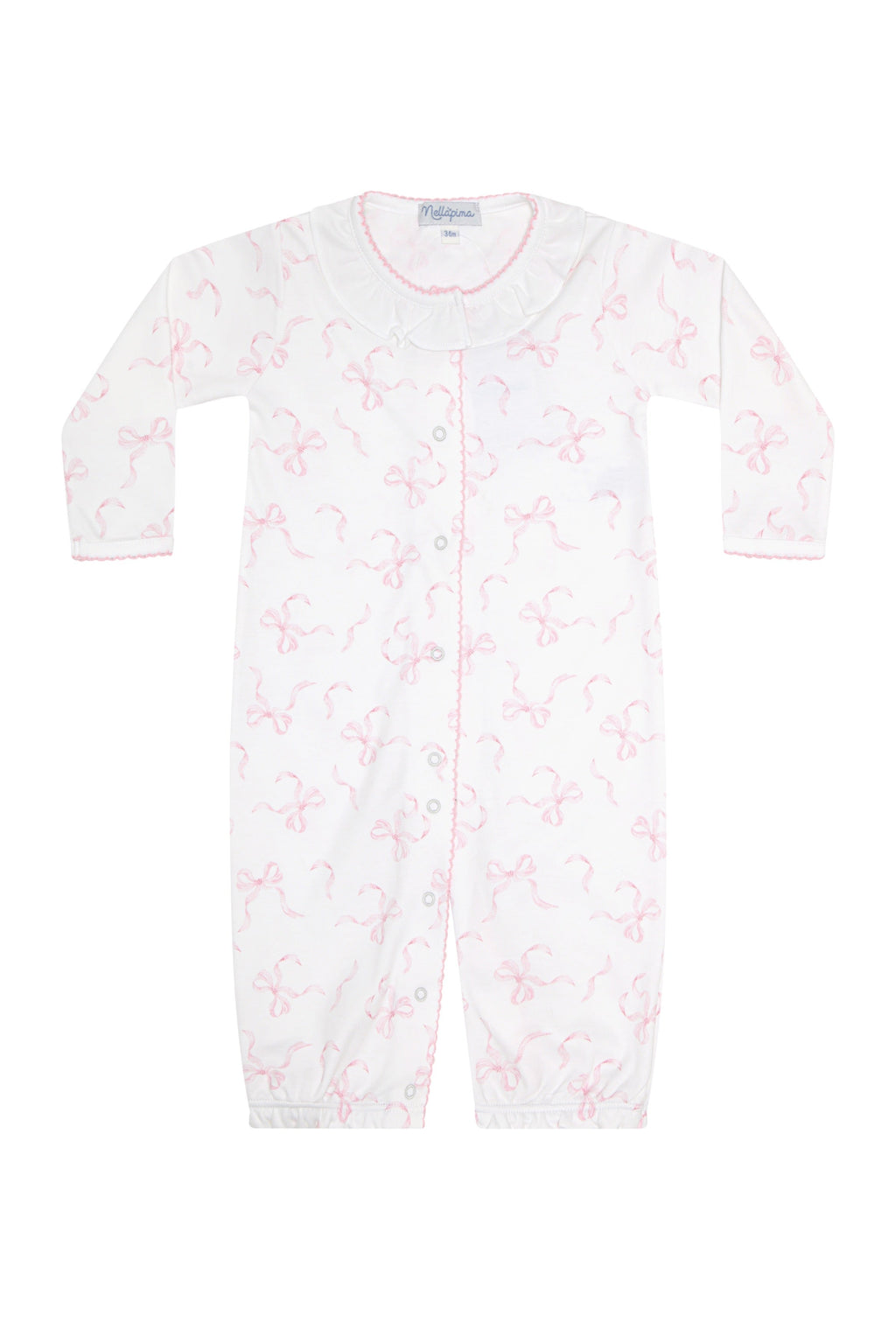 Charming Bows Print Converter Gown