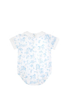 Blue Lone Star Toile Bubble