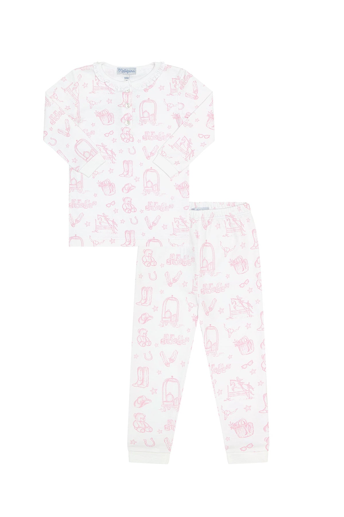 Lone Star Toile Pajamas