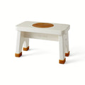 HEVEA® Rubberwood Children’s Stool - Marshmallow White