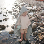 Organic Cotton Baby Hooded Towel - Mushie