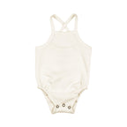 Buttercream | Organic Criss-Cross Bodysuit