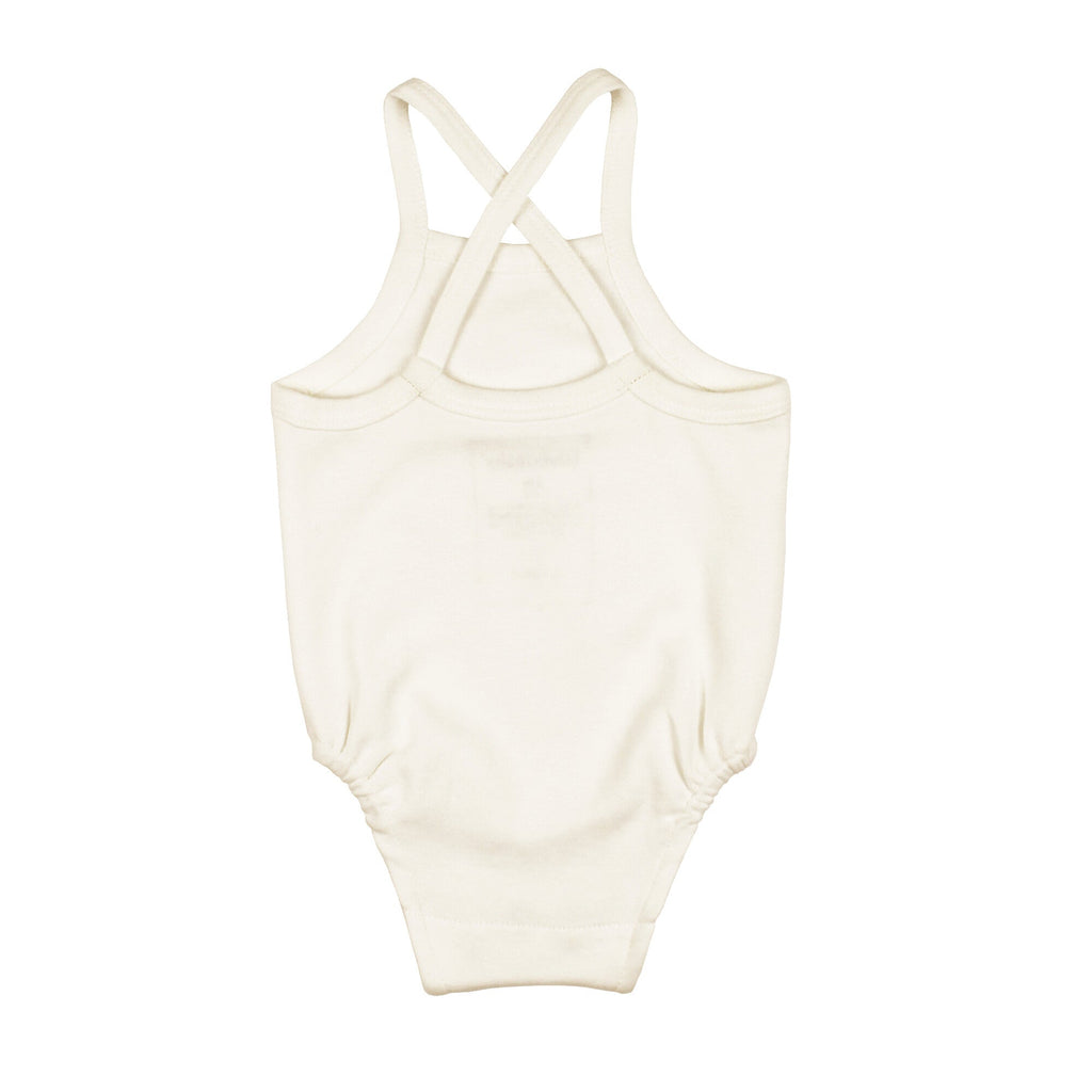 Buttercream | Organic Criss-Cross Bodysuit