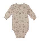 Organic Smocked Chest Bodysuit