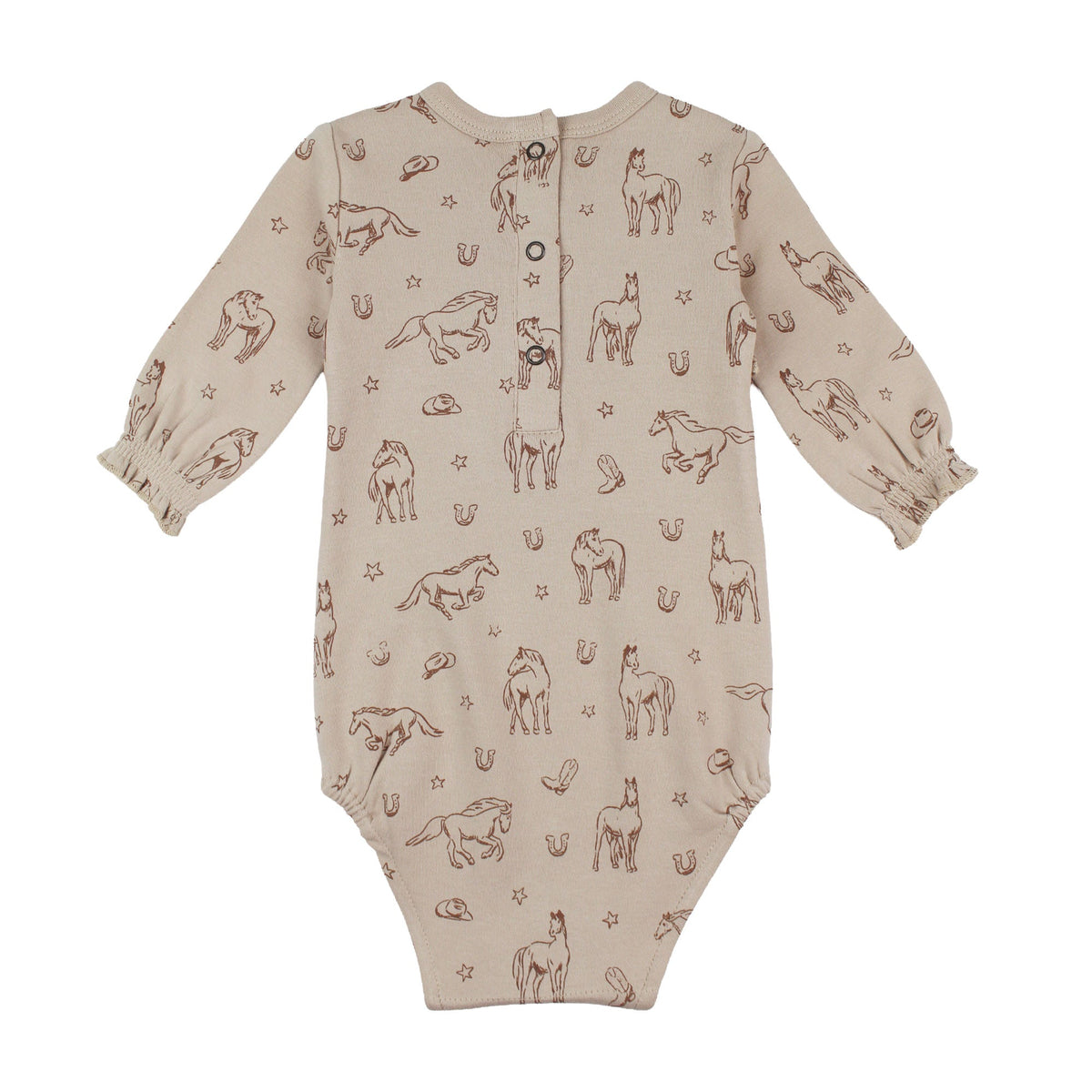 Organic Smocked Chest Bodysuit